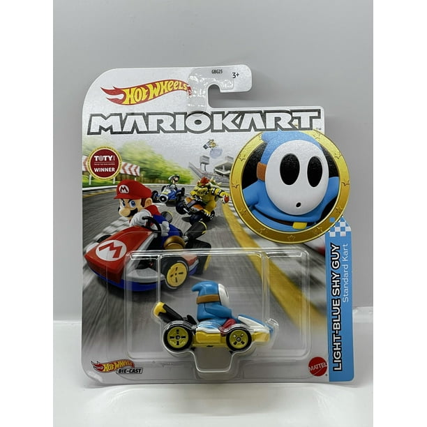 Hot Wheels MarioKart Light-Blue Shy Guy